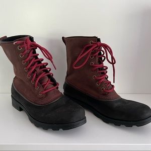 Sorel Lace Up Snow Boots